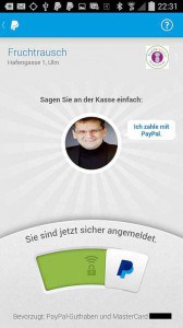 Schon jetzt möglich: mobile autorisierung der Zahlung per PayPal.