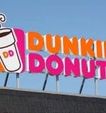 Dunkin’ Donuts sign