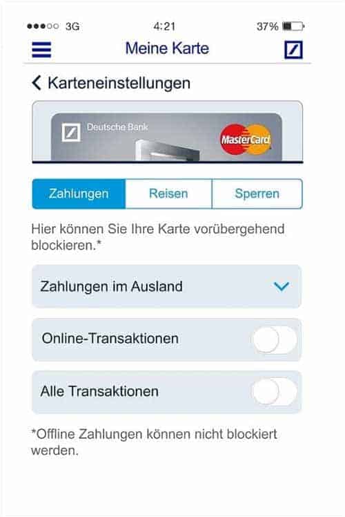 Meine Deutsche Bank App