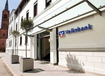 Die Volksbank Lahr stieg aus Sicherheitsgründen auf HP-Drucker um.Volksbank Lahr