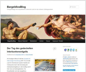 Eine wertvolle Quelle: Das Bargeldlos-Blog von Hanno BenderBargeldlos-Blog