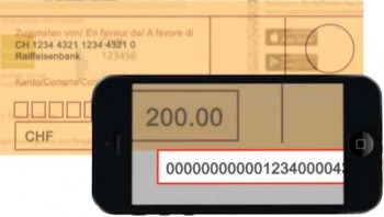 Per Smartphone können Überweisungen über OCR direkt verarbeitet werdenRaiffeisen