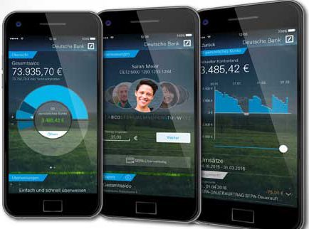 Eine der derzeit schicksten Banking-Apps hat die Deutsche BankDeutsche Bank