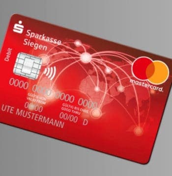 Sparkassen-girocard mit Co-badge Mastercard