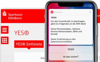 YES - die digitale Identität bei Sparkassen und VR-Banken