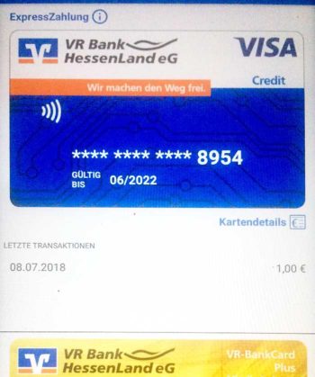 Mobile Payment per Visa und girocard