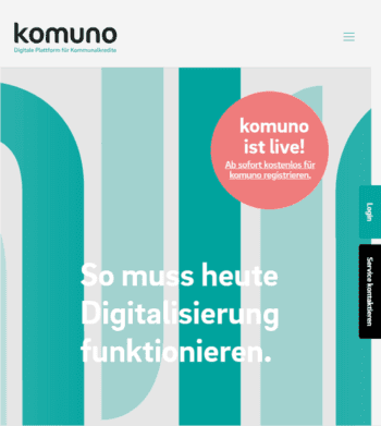 komuno-Website ist online