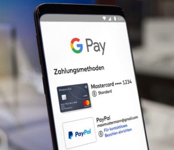 Mastercard Instant Issuing via PayPal in Google Pay