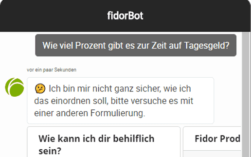 Fidor Bot esgeld It Finanzmagazin