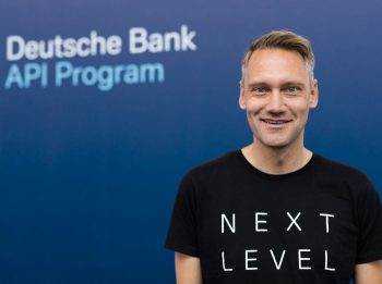 Joris Hensen, Co-Leiter Deutsche Bank-API-Programm