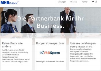 Website MHB-Bank