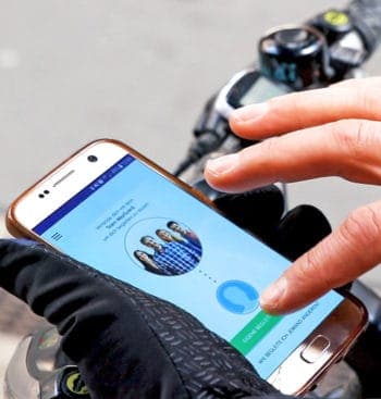 eCall mit Leitstelle für Radfahrer - Rückleuchte erkennt Sturz und startet via Smartphone den GPS-Notruf