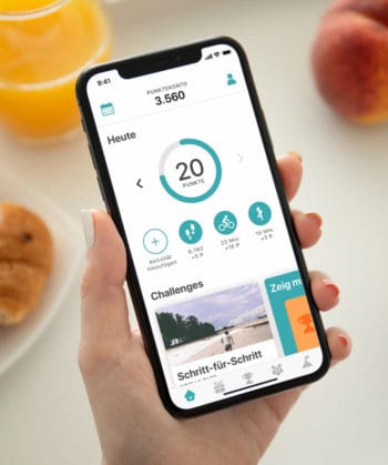 Fitness-App für Versicherer als White-Label-Lösung