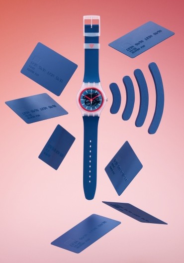 Uhr Swatch Payment Bezahlen mit der Uhr NFC Chip