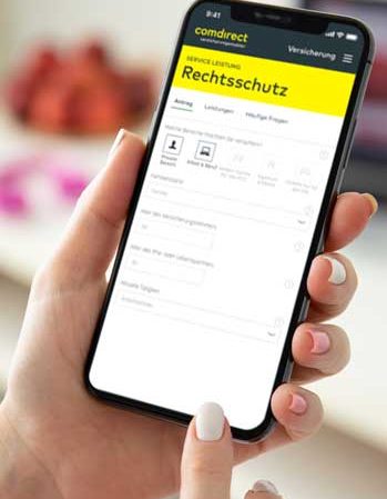 comdirect will Versicherungen auf dem Smartphone abschließen lassen