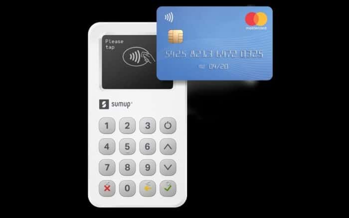 SumUp Kartenterminal mit Mastercard