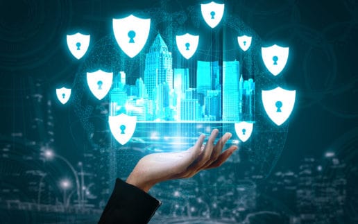 Cyber Security And Digital Data Protection Concept