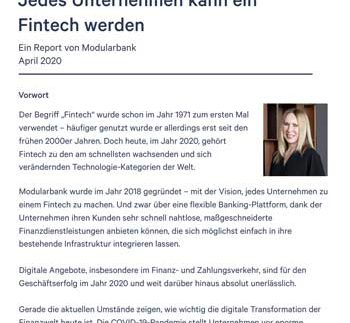 Modularbank-Studie