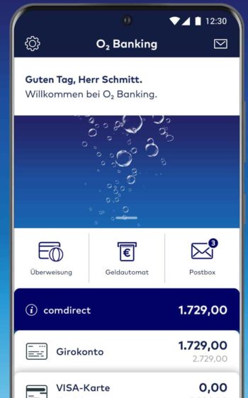 Die neue O2-Smartphone-Bank heißt comdirect