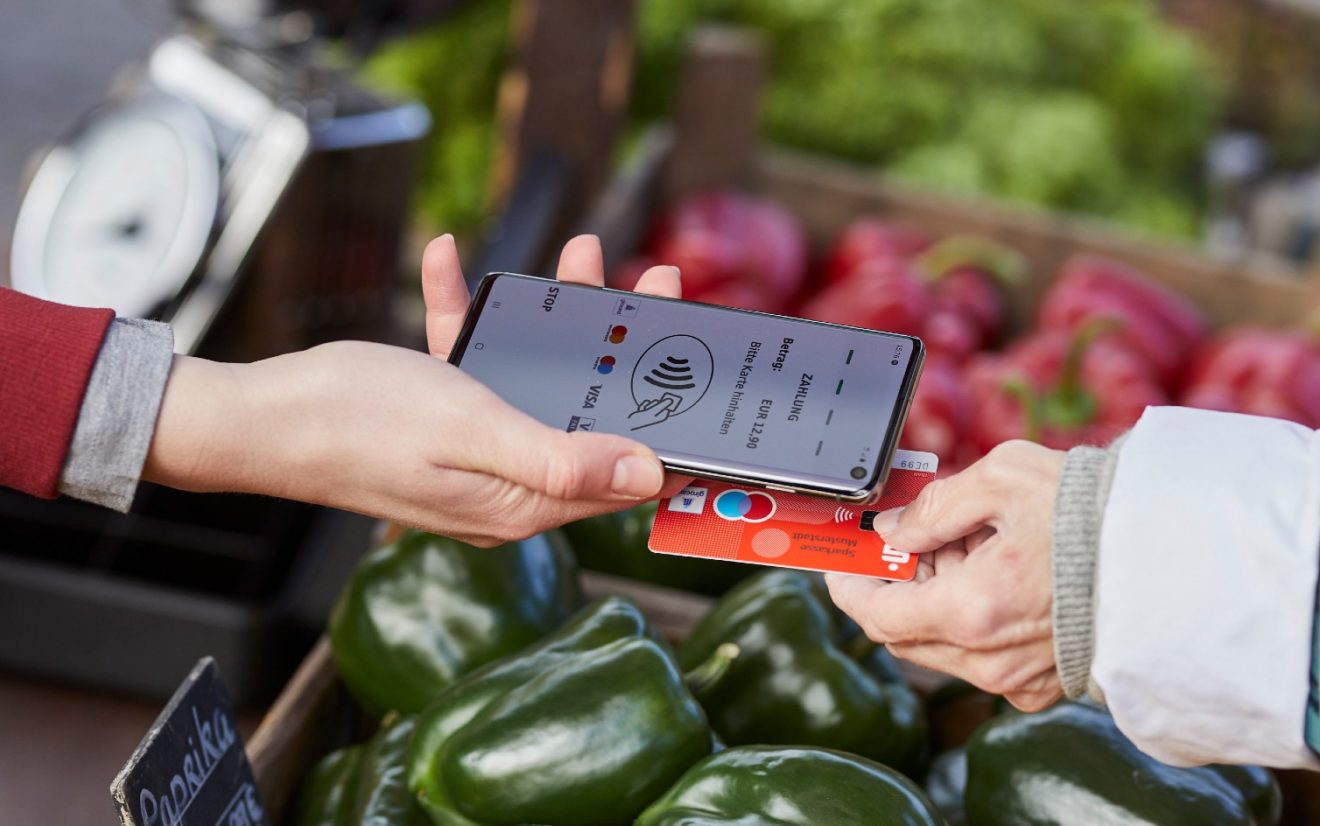 Sparkasse POS-App: Bargeldloses Kassieren für Firmenkunden ohne Kartenlesegerät