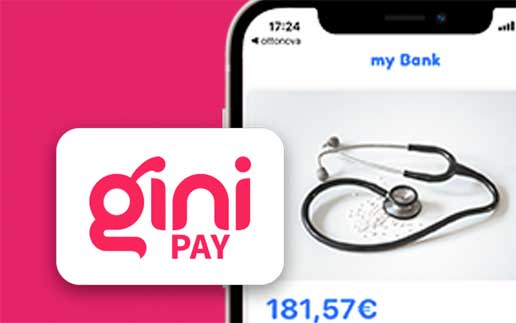 Gini-Pay: Arztrechnungen beim Einreichen (beim Versicherer) mit der Bank bezahlen
