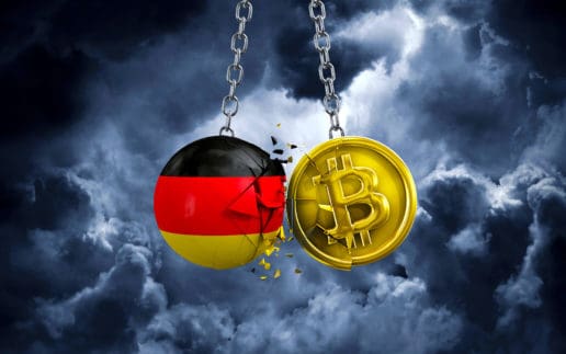 Ink Drop_bigstock-Germany-Flag-Smashing-Into-Bitcoin_Aufmacher