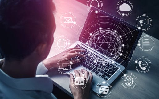 Omni Channel Technology Of Online Retail Business.