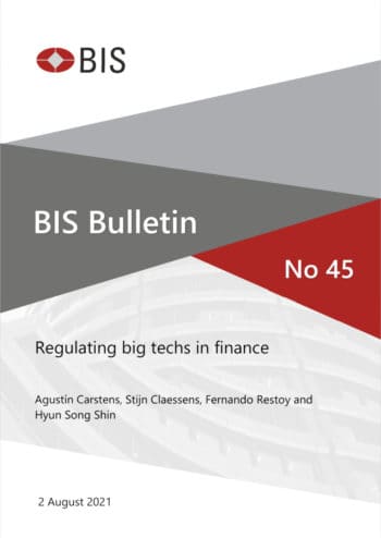 Wie BigTechs das Finanzsystem gefährden und wie die Finanzaufseher reagieren sollte beschreibt das Bulletin 45 der BIZ. <Q>BIZ