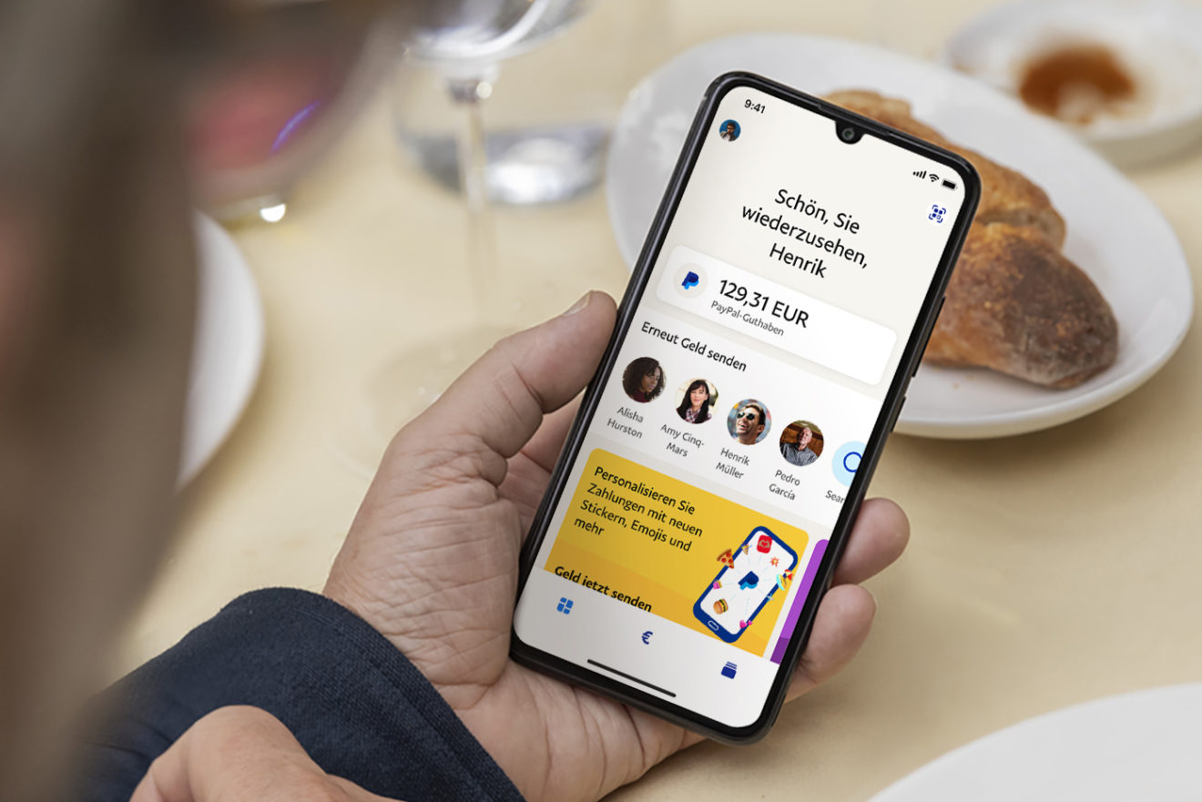Neue PayPal-App bietet Chatfunktion und neues Spendennetzwerk