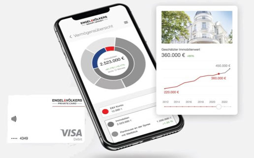 Neobank für Immobilien­eigen­tümer und -investoren – Engel & Völkers Smart Money