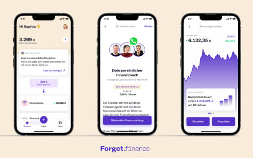 3,5 Millionen für Forget Finance: Finanzplattform für Millennials will wachsen