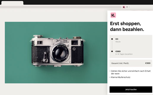 Klarna: Auf die App folgt die Browsererweiterung – End-to-End Shopping mit Instant-Issuing-Karten von Visa