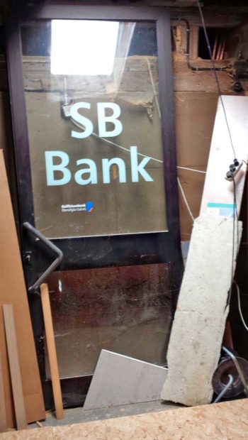Das Ende einer Bankfiliale