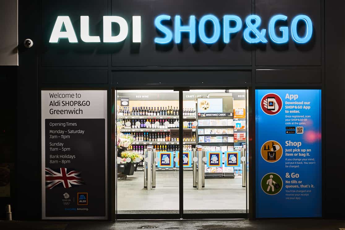 Aldi Shop & Go: Kassenlose Supermarktlösung auf App-Basis in Großbritannien gestartet