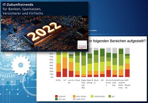 Die IT-Zukunftstrends in der Finanzbranche 2022 – das Stimmungsbild