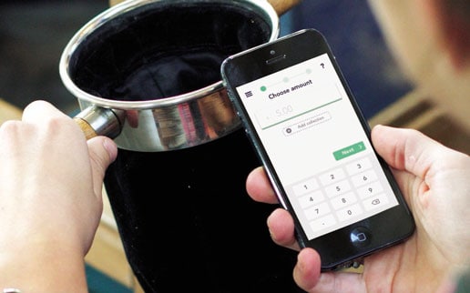 Auch das Spenden entkommt der Digitalisierung nicht – Neue Klingelbeutel-App für Kirchen und Co-