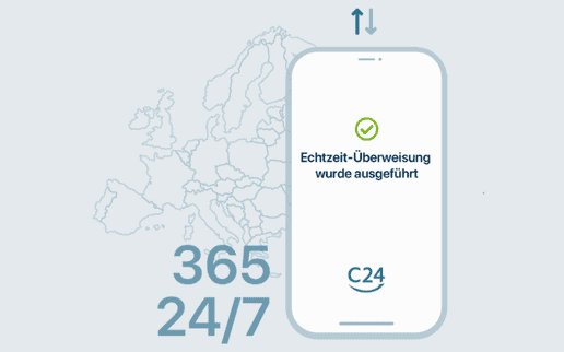 C24 startet SCT-Inst und öffnet es bis 100.000 €