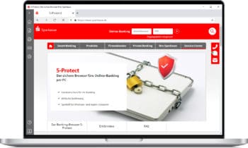 S-Protect soll das Online-Banking für Sparkassen-Kunden künftig sicherer machen.