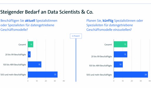 Bitkom-Umfrage: Bedarf an Data Scientists steigt in Deutschland