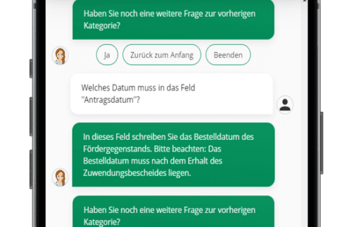 Kundenservice mit Lara-Chatbot Neue Lara-Chatbot LösungLandwirtschaftliche Rentenbank