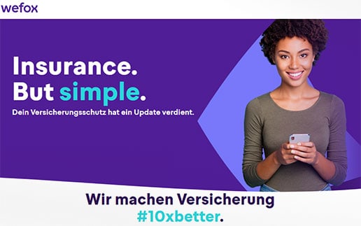 Insurtech Wefox peilt 3 Mio. Kunden an und ist nach Finanzierungsrunde über 4,5 Milliarden Dollar wert