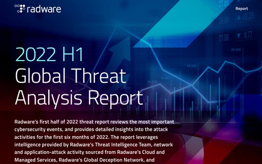 Radware-Studie: DDoS-Attacken haben sich im ersten Halbjahr 2022 mehr als verdreifacht