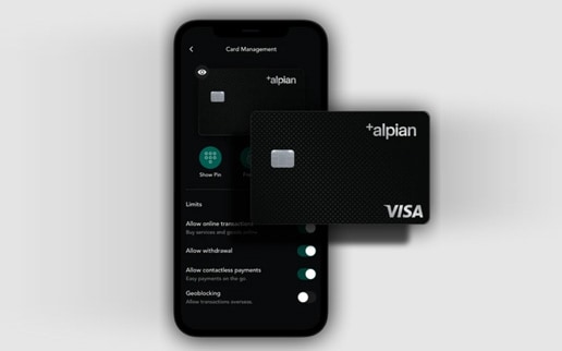 Digitalbank Alpian ist jetzt Visa Principal Member und kann seine Metalldebitkarten anbieten