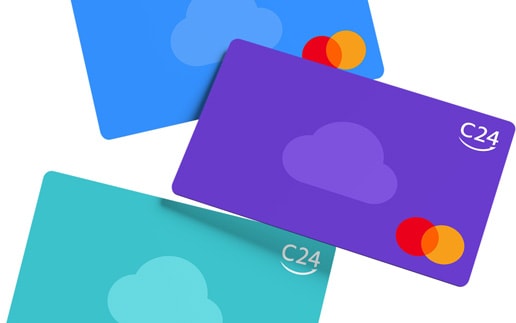C24 bietet Kunden jetzt bis zu 8 virtuelle Mastercards