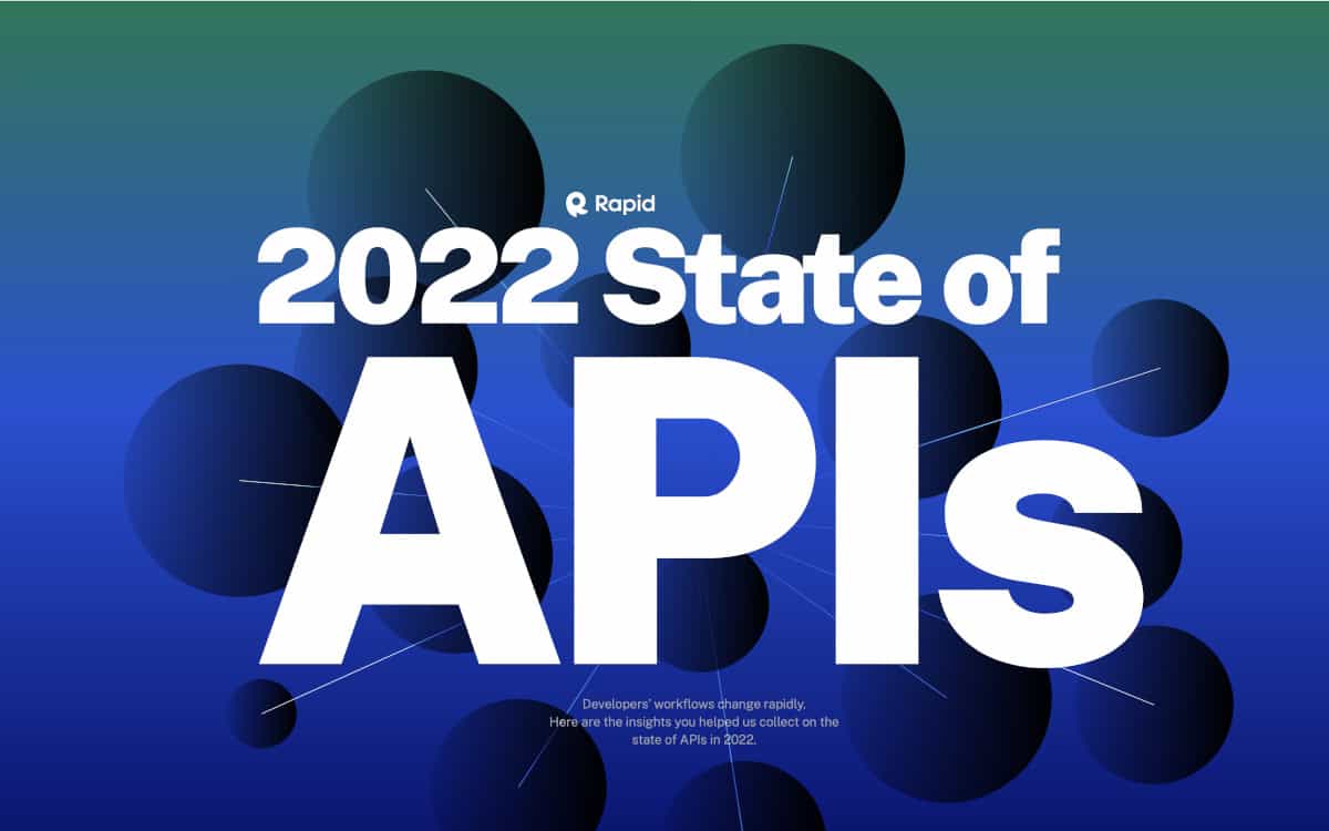 Umfang und Art der Nutzung von APIs, aufgeschlüsselt nach Branchen und Unternehmensgrößen, liefert der aktuelle API-Report von Rapid.<Q>Rapid