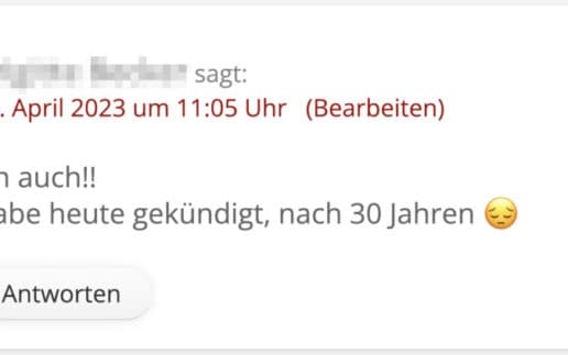 Kündigung