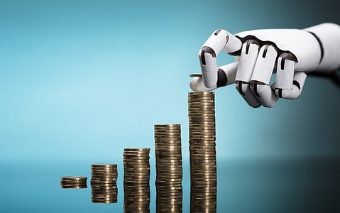 bigstock-Robot-Money-Finance-Tech-And-A-462036817_516