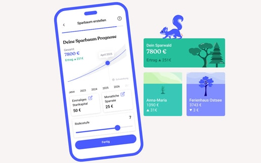 ＂Family-FinTech＂ Bling bringt nachhaltige Sparbäume in die App