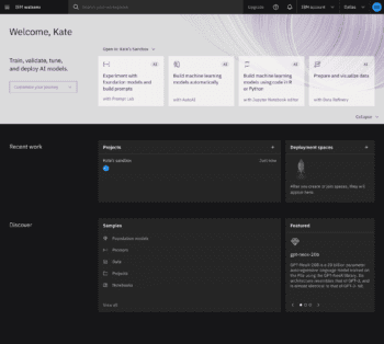 Watsonx.ai Sandbox