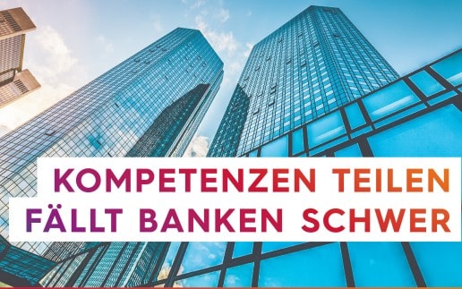 Mehrheit der Finanzdienstleister zurückhaltend beim Know-how-Transfer